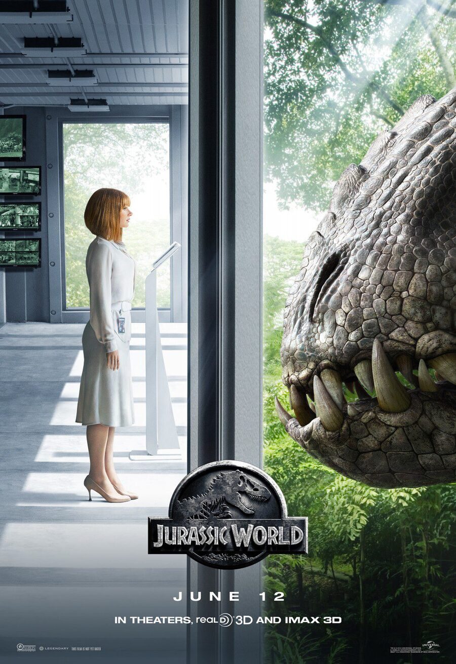 Cartel de Jurassic World - EEUU