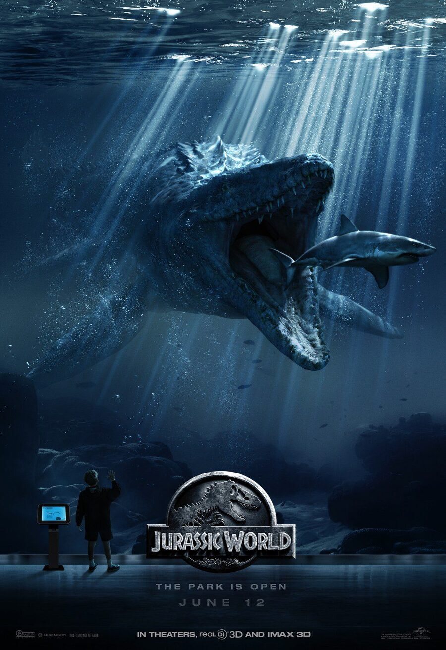 Cartel de Jurassic World - EEUU 2