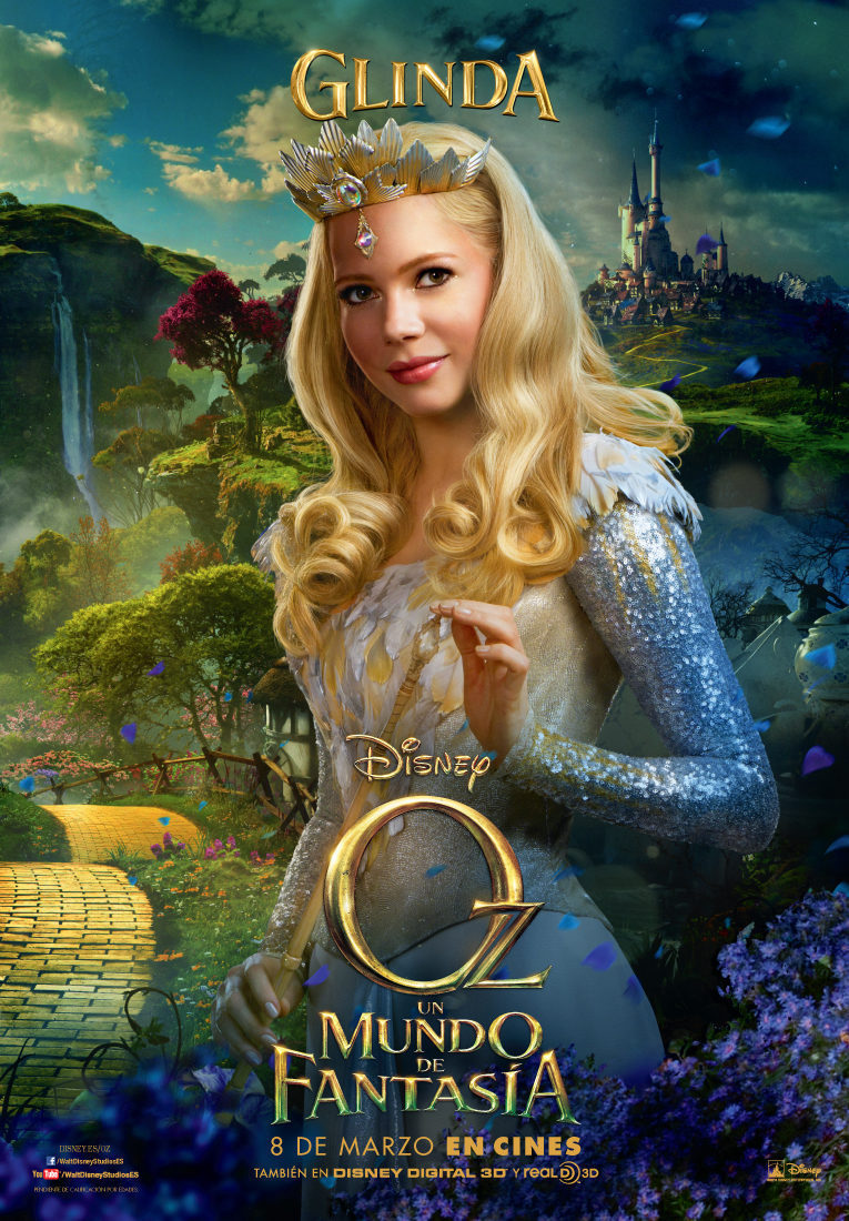 Cartel de Oz, un mundo de fantasía - Michelle Williams
