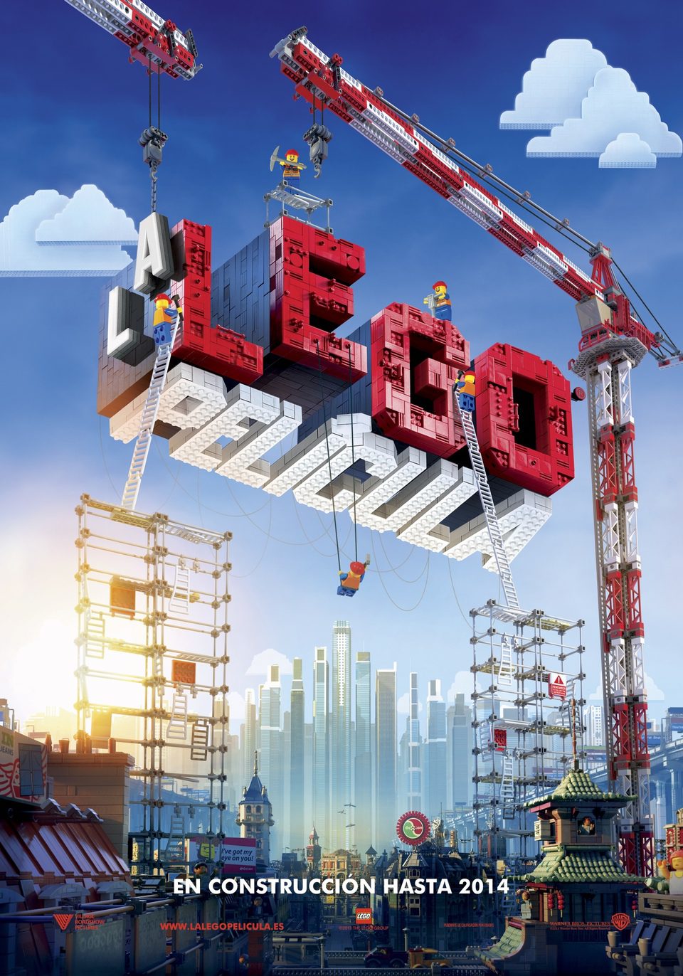 Cartel de La LEGO película - España