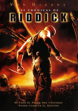 Cartel de Las crónicas de Riddick