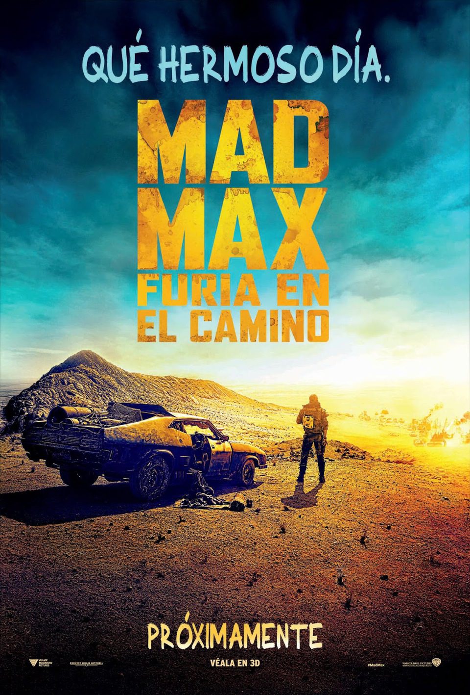 Cartel de Mad Max: Furia en la carretera - México