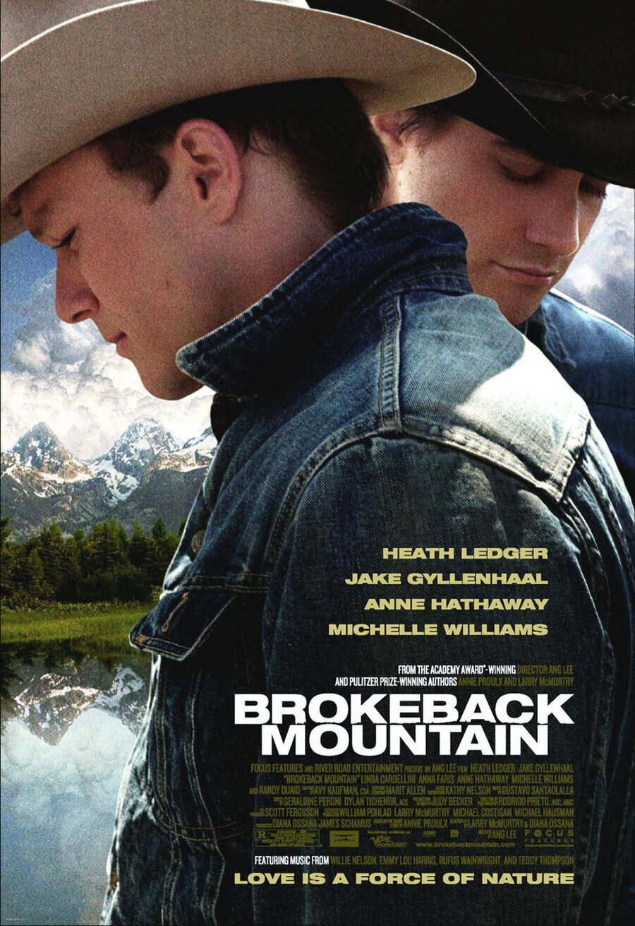 Cartel de Brokeback Mountain - Estados Unidos