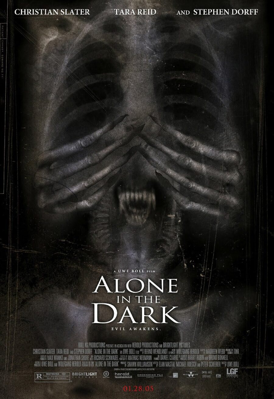 Cartel de Alone in the Dark - Estados Unidos