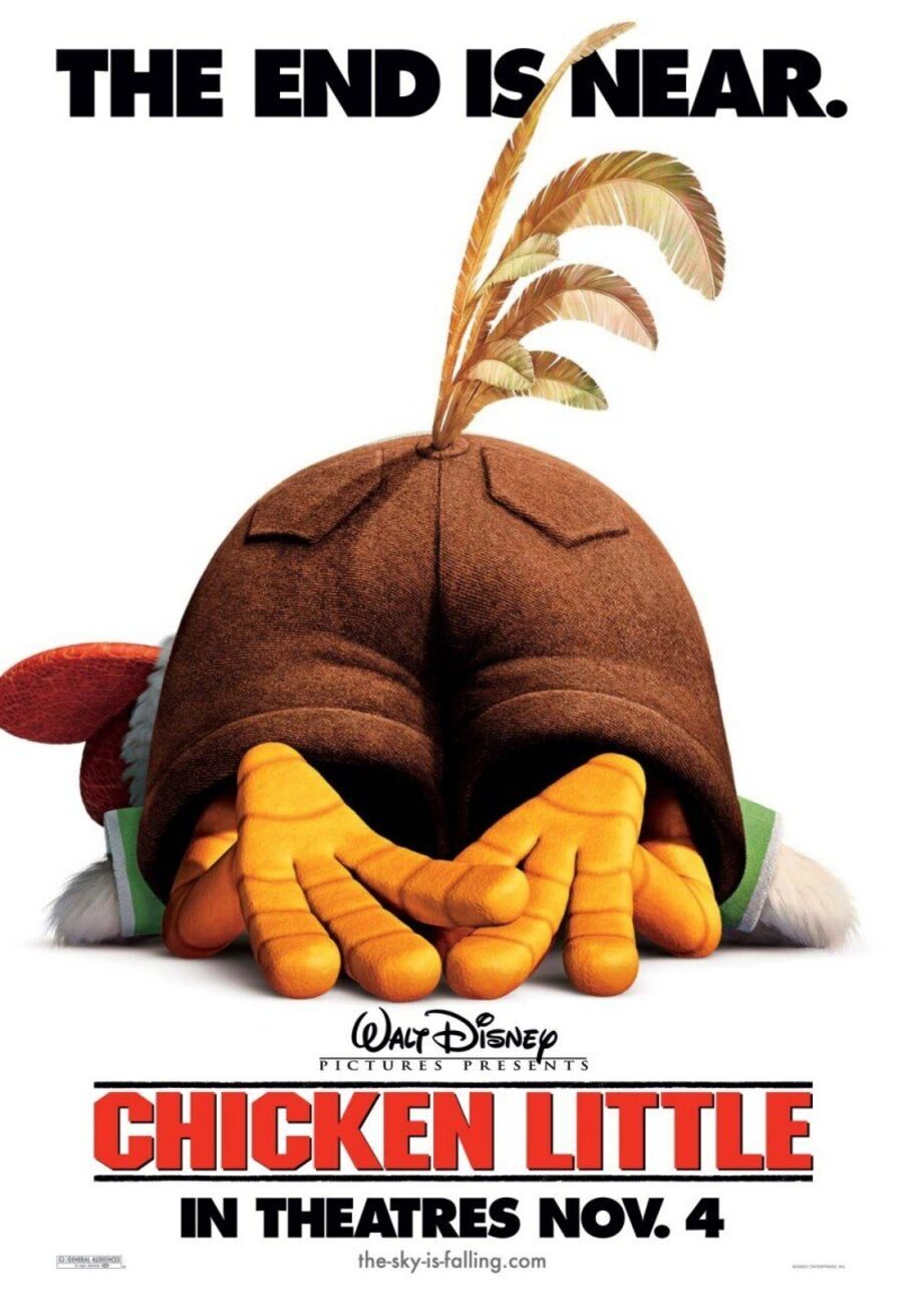 Cartel de Chicken Little - Estados Unidos