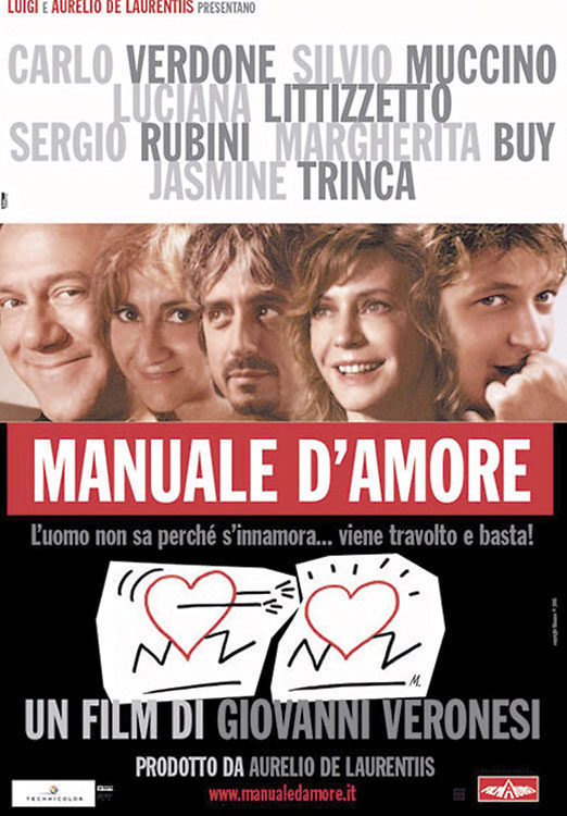 Cartel de Manual de amor - Italia