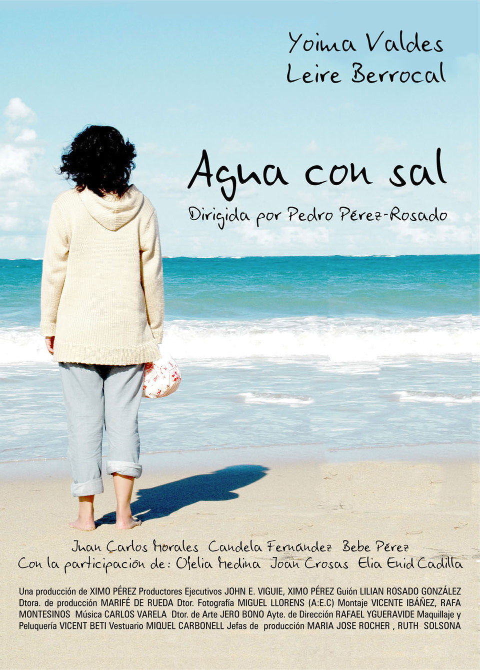 Cartel de Agua con sal - España