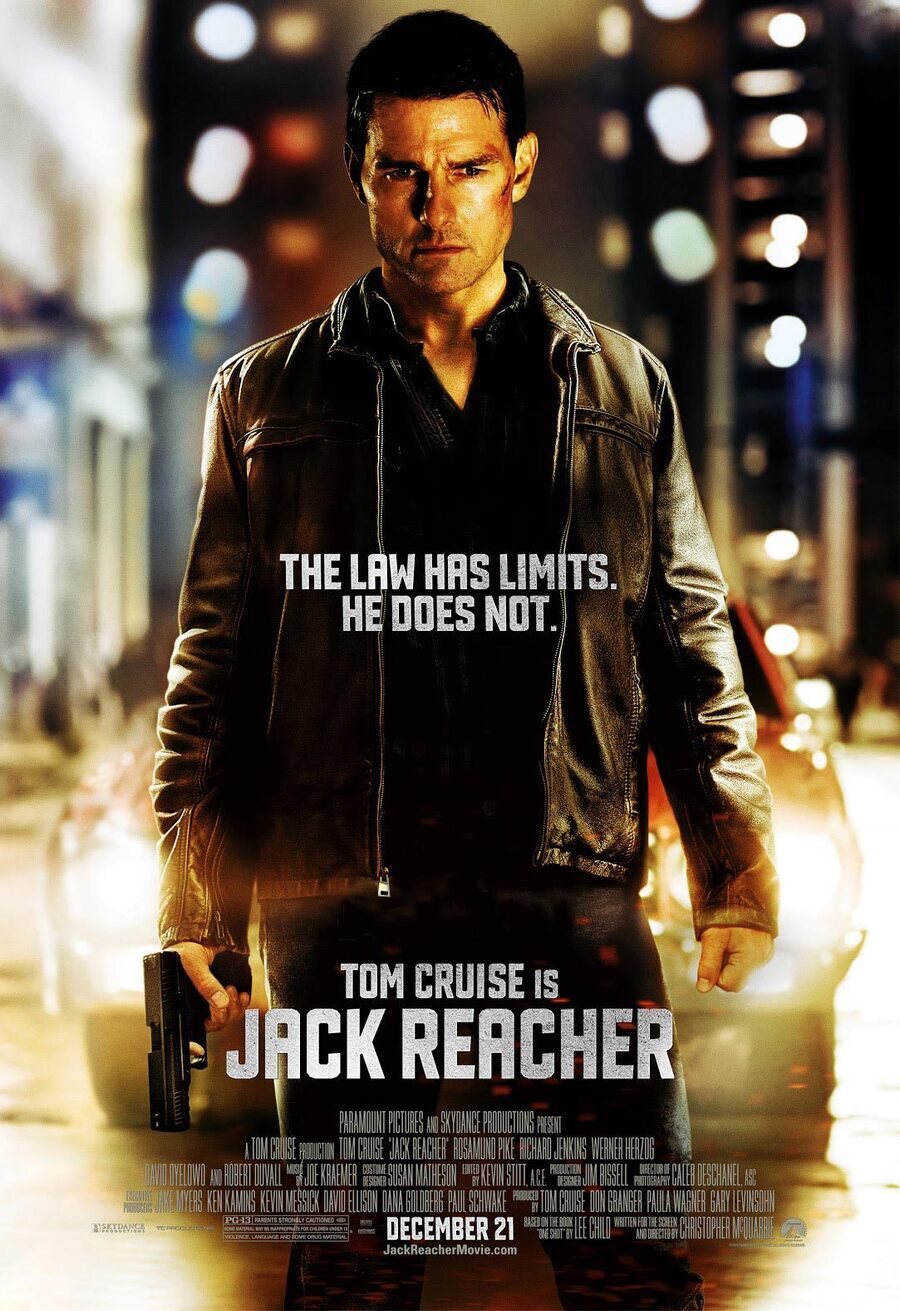 Cartel de Jack Reacher - EEUU