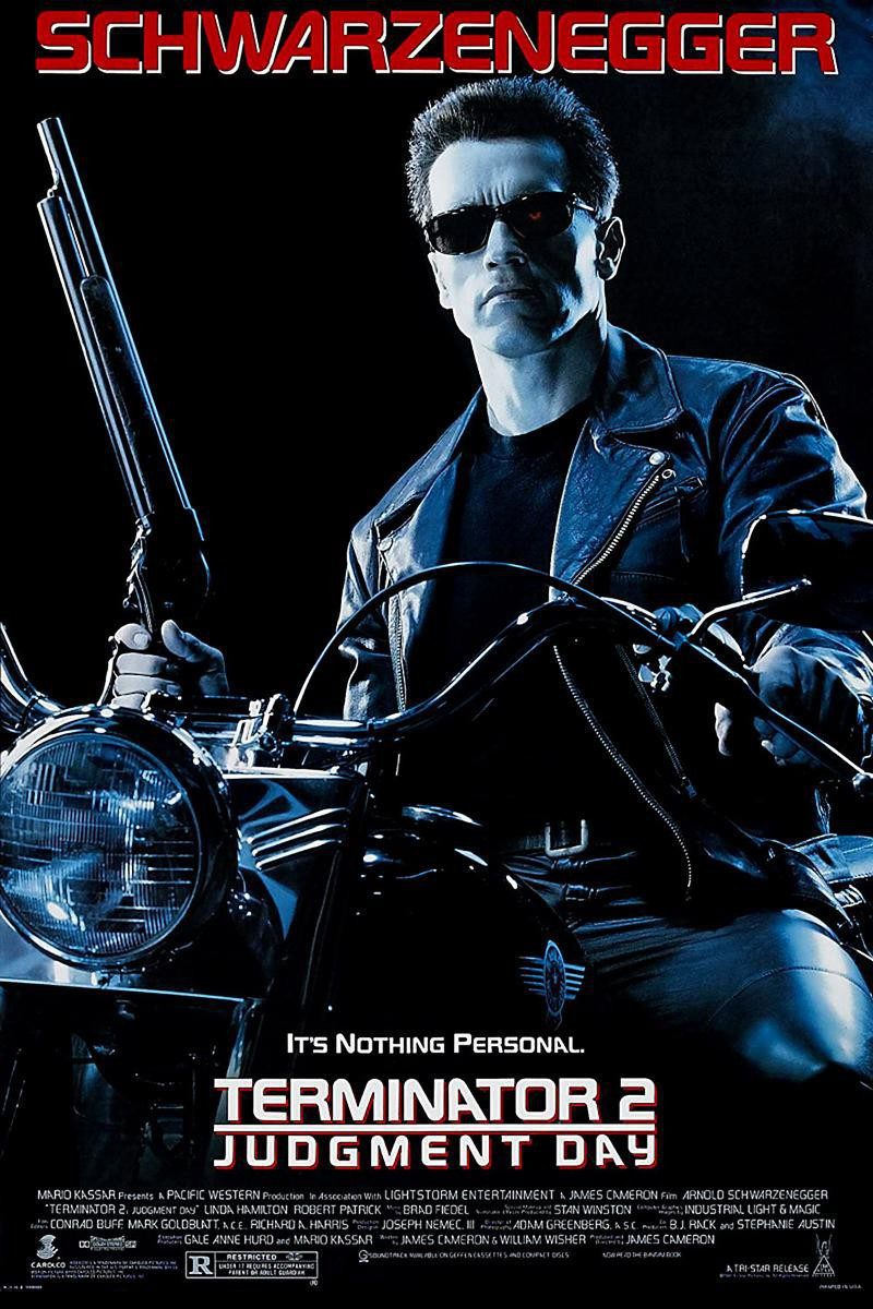 Cartel de Terminator 2: El juicio final - EEUU