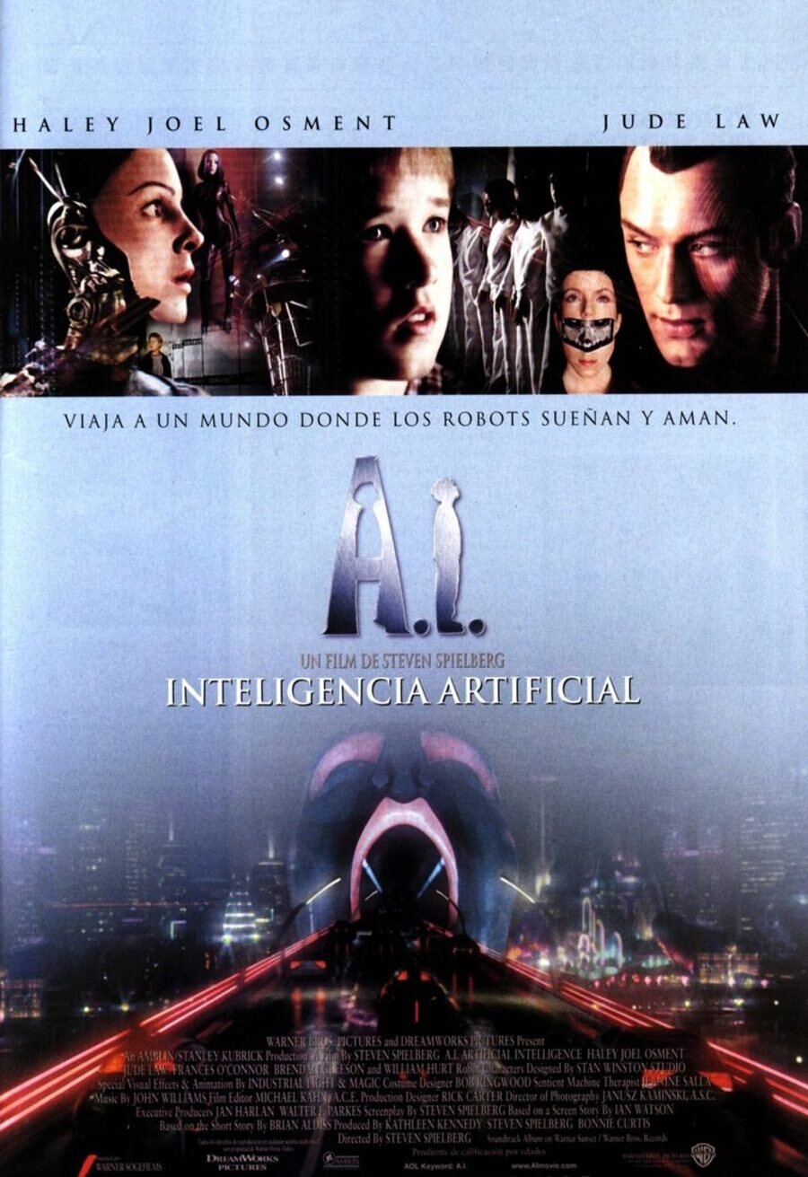 Cartel de A.I. Inteligencia Artificial - ESPAÑA