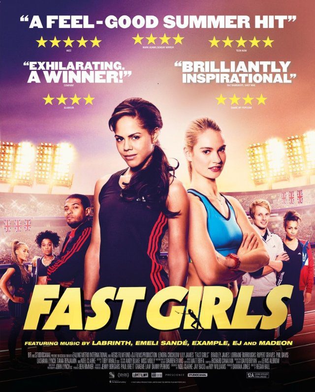 Cartel de Fast Girls - Reino Unido
