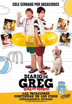 Cartel de El diario de Greg 3: Días de perros