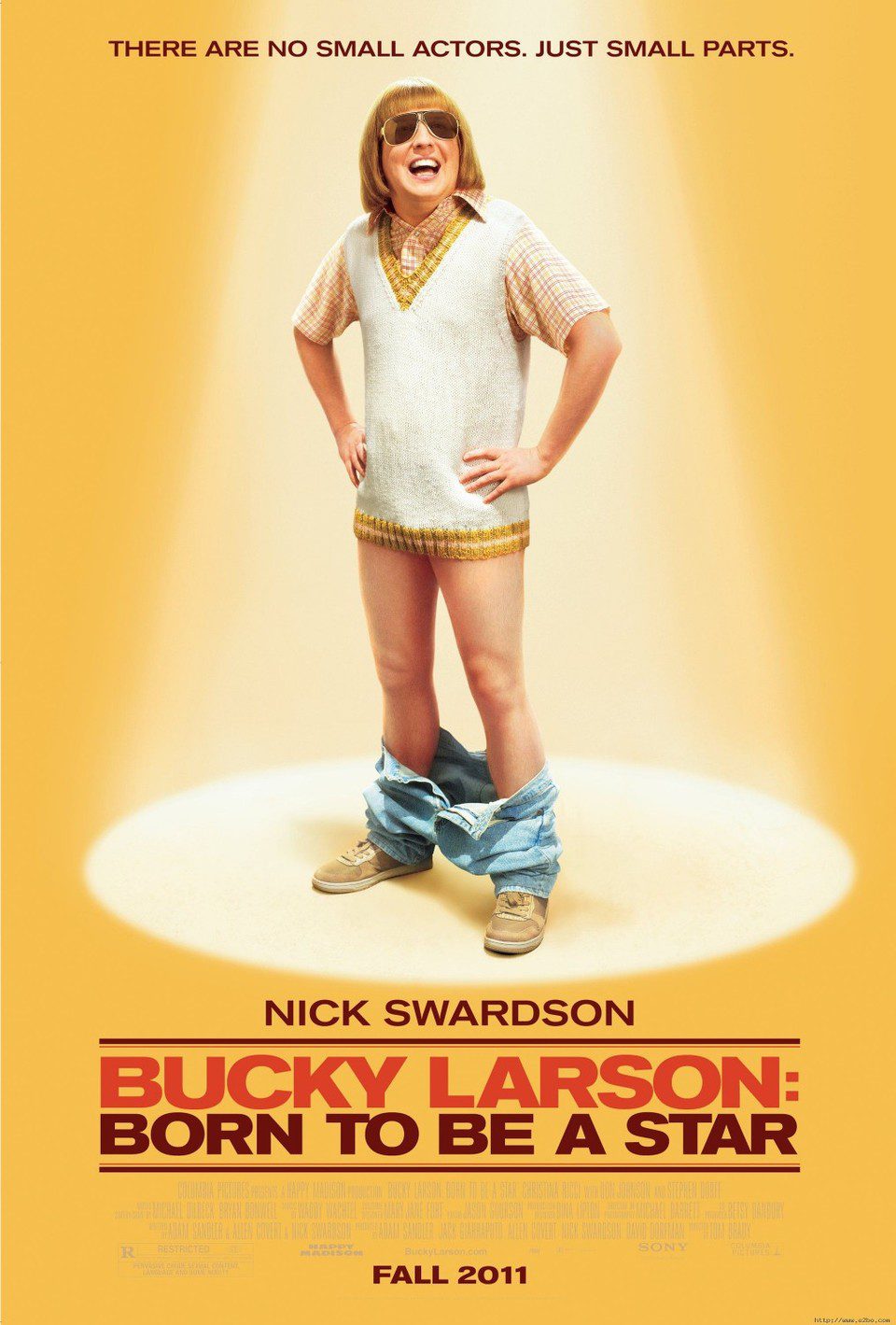 Cartel de Bucky Larson: Born to Be a Star - Estados Unidos