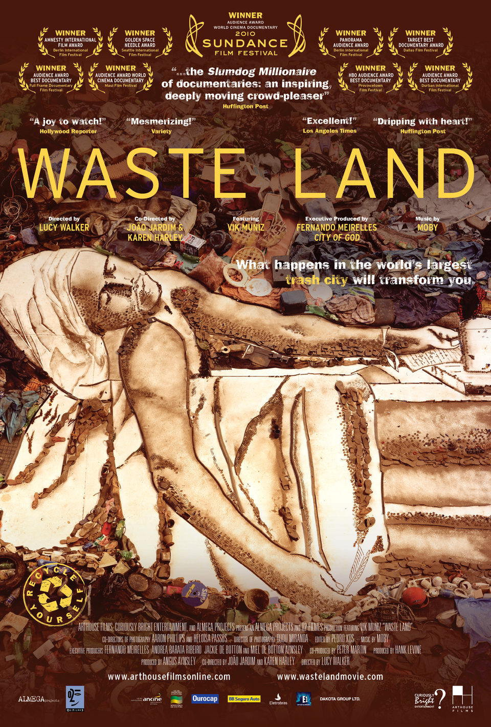Cartel de Waste Land - EEUU