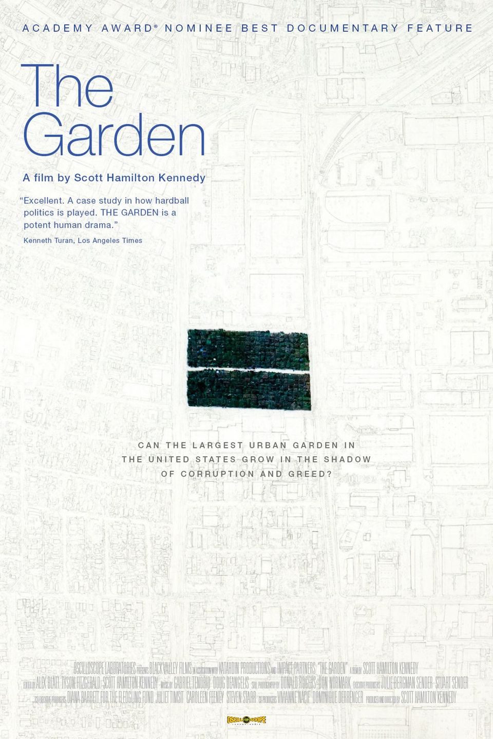 Cartel de The Garden - EEUU