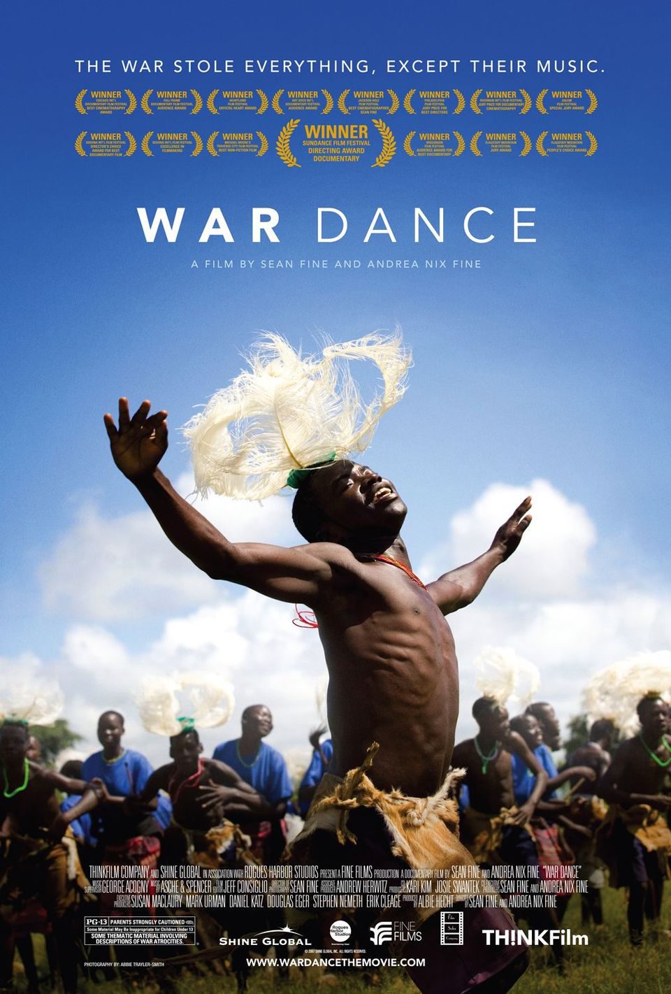 Cartel de War Dance - EEUU