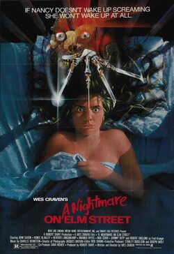 Cartel de Pesadilla en Elm Street