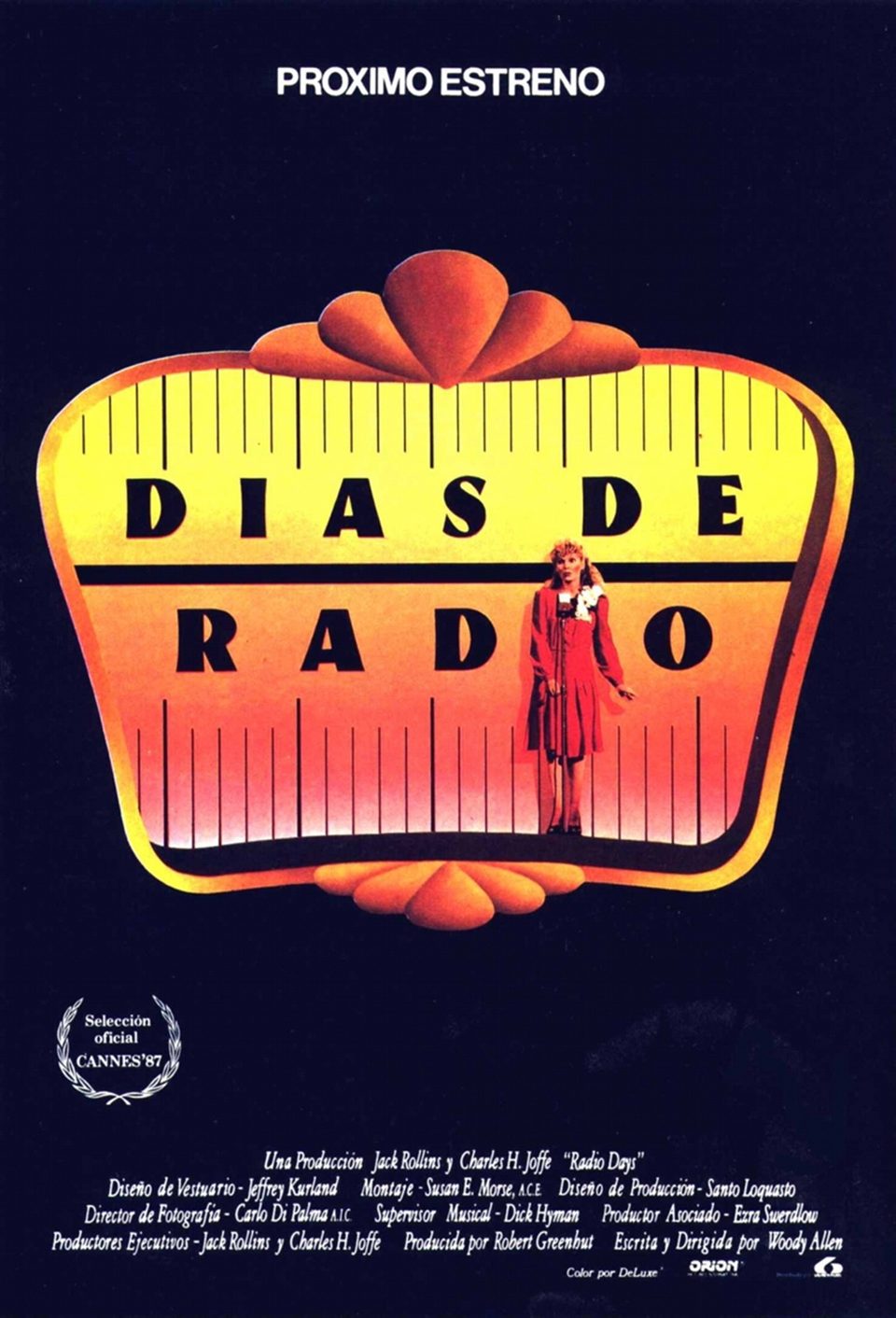 Cartel de Días de radio - España