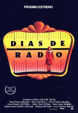 Cartel de Días de radio