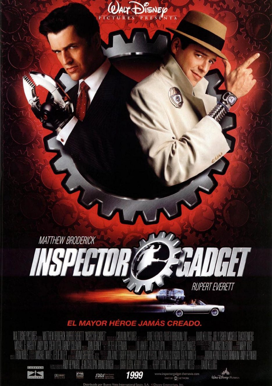 Cartel de Inspector Gadget - Estados Unidos