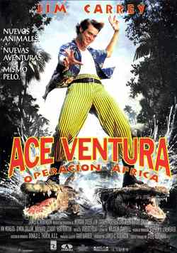 Cartel de Ace Ventura: Operación África