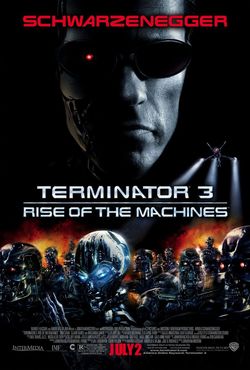 Cartel de Terminator 3: La rebelión de las máquinas
