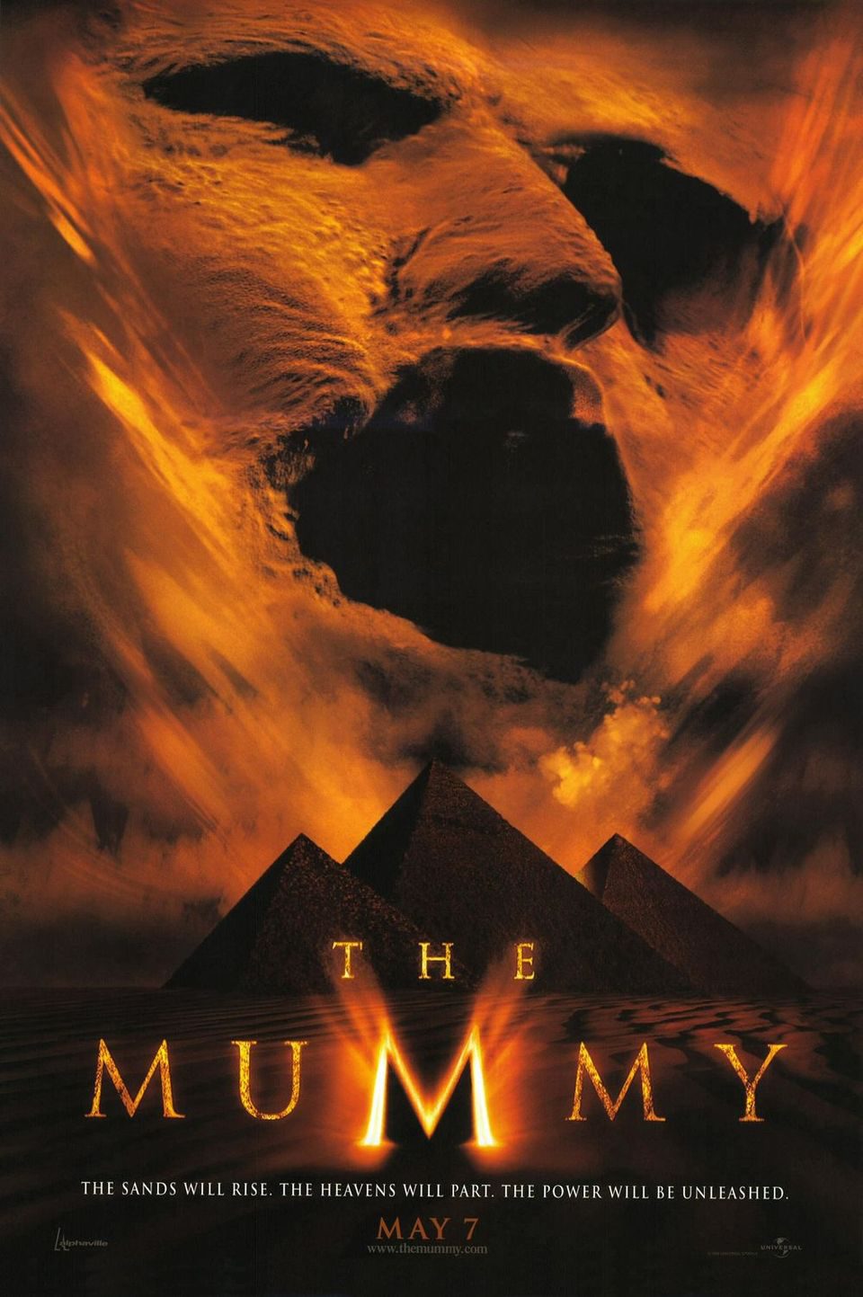 Cartel de The mummy (La momia) - Estados Unidos