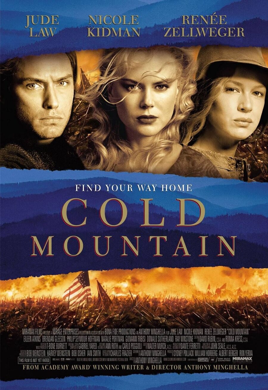 Cartel de Cold Mountain - EEUU