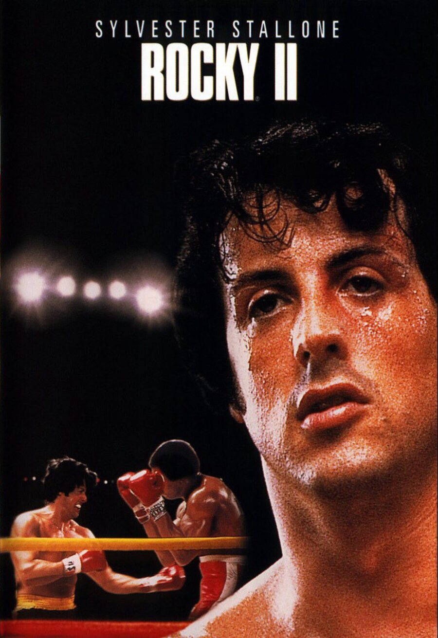 Cartel de Rocky II - Estados Unidos