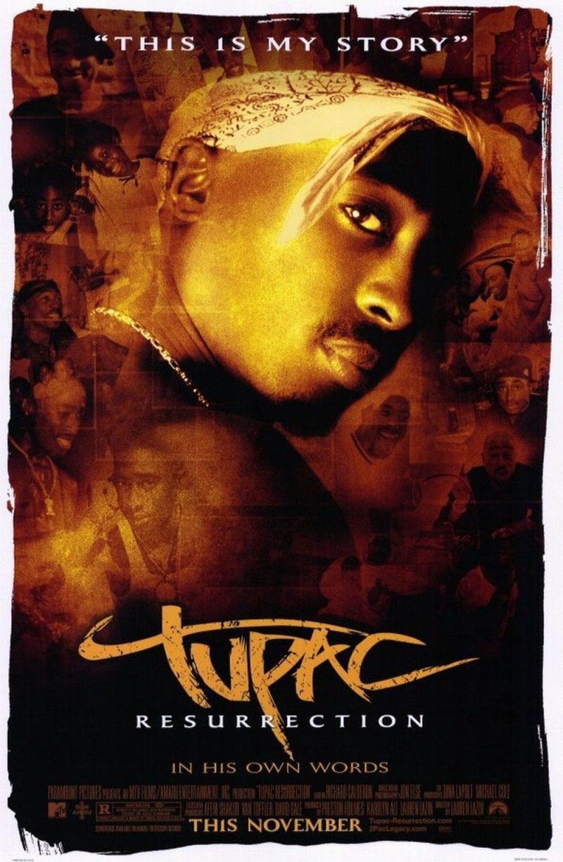 Cartel de Tupac: Resurrection - Estados Unidos