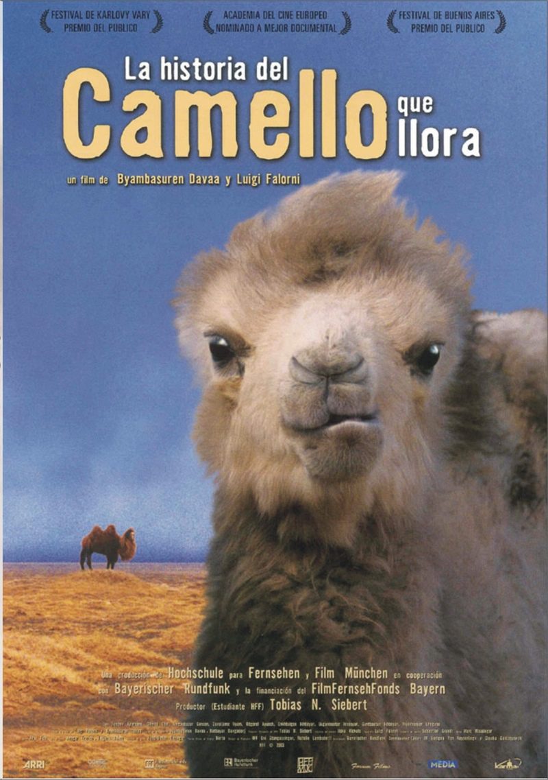 Cartel de La historia del camello que llora - España