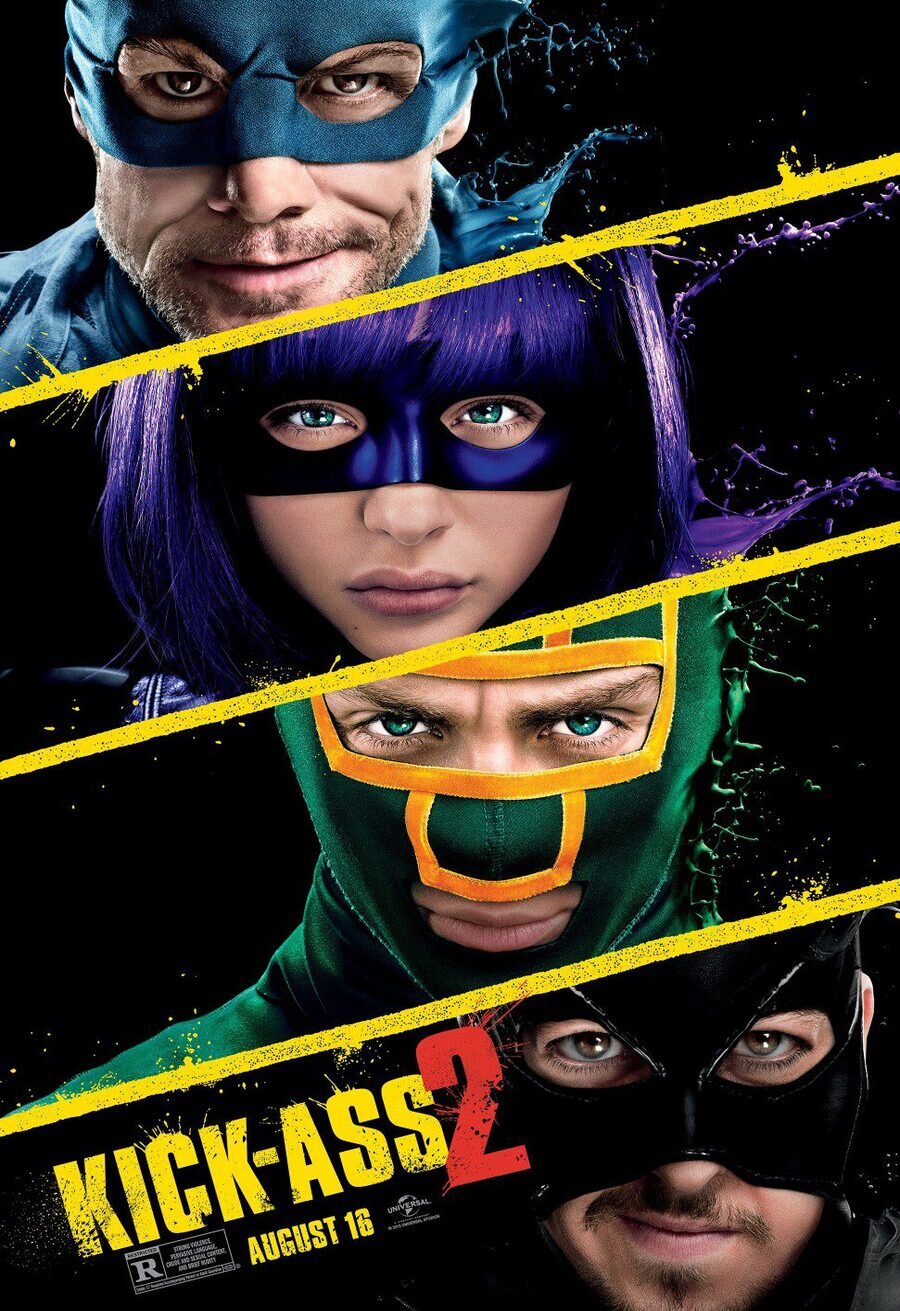 Cartel de Kick-Ass 2: Con un par - EEUU 2