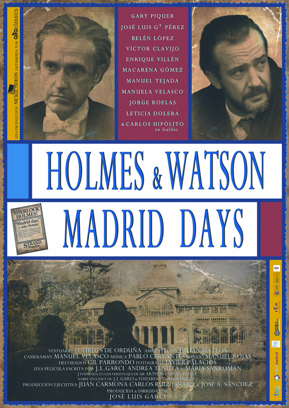Cartel de Holmes & Watson, Madrid Days - España