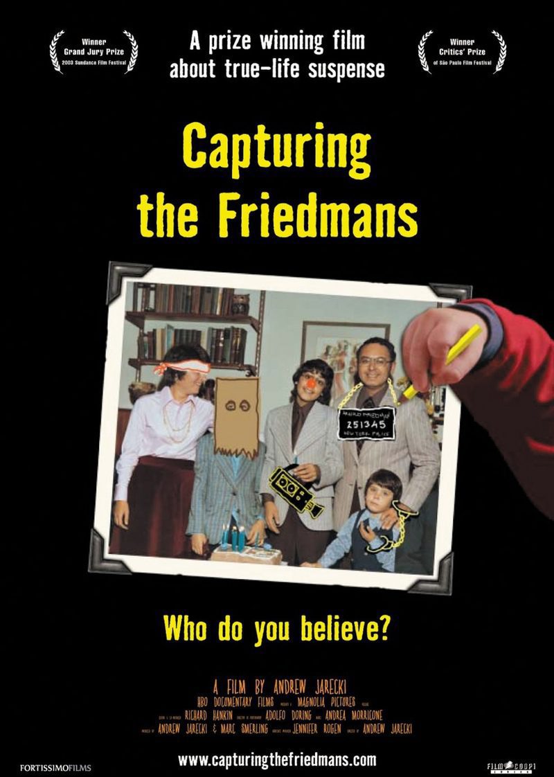 Cartel de Capturing the Friedmans - Estados Unidos
