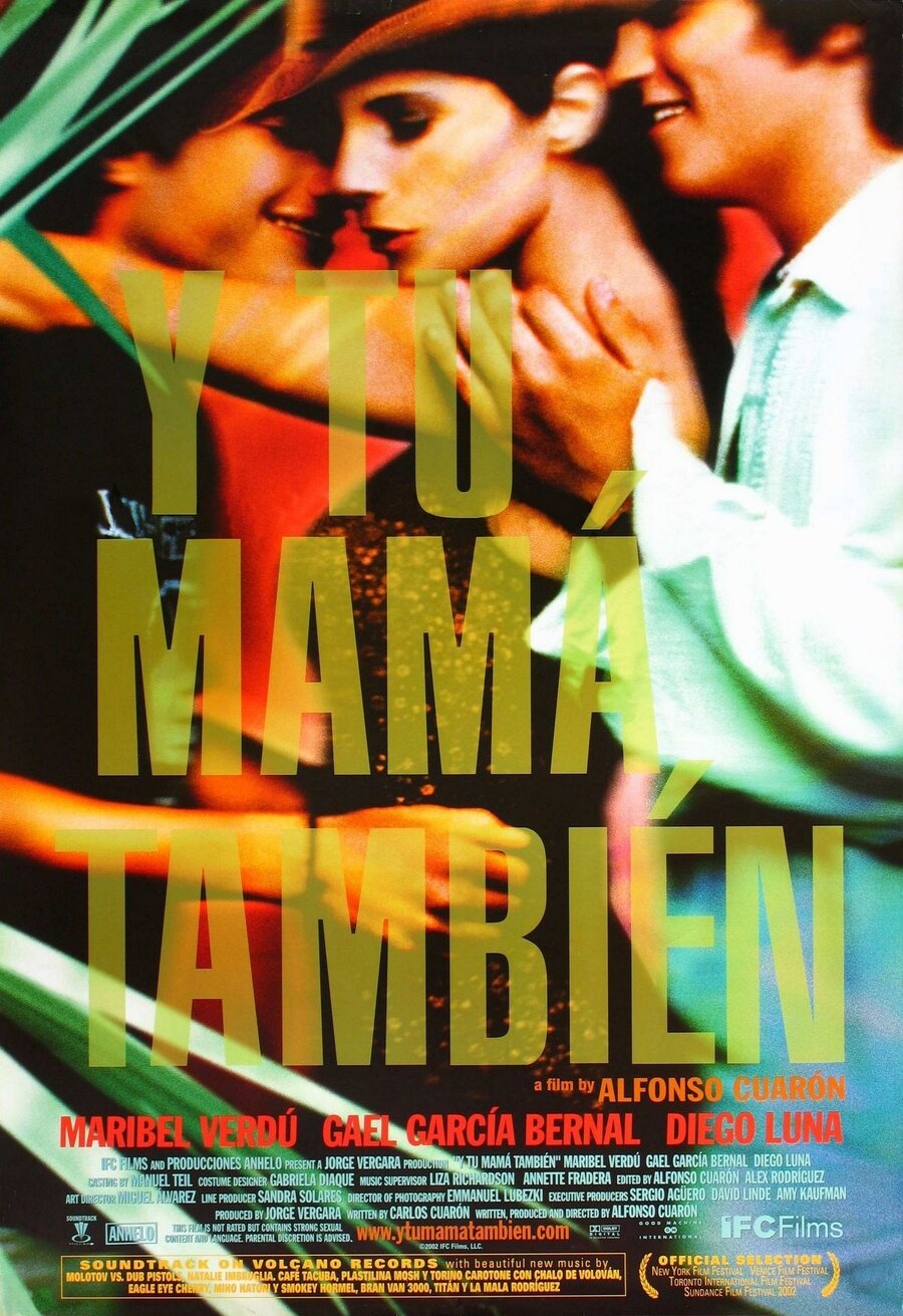 Cartel de Y tu mamá también - EEUU