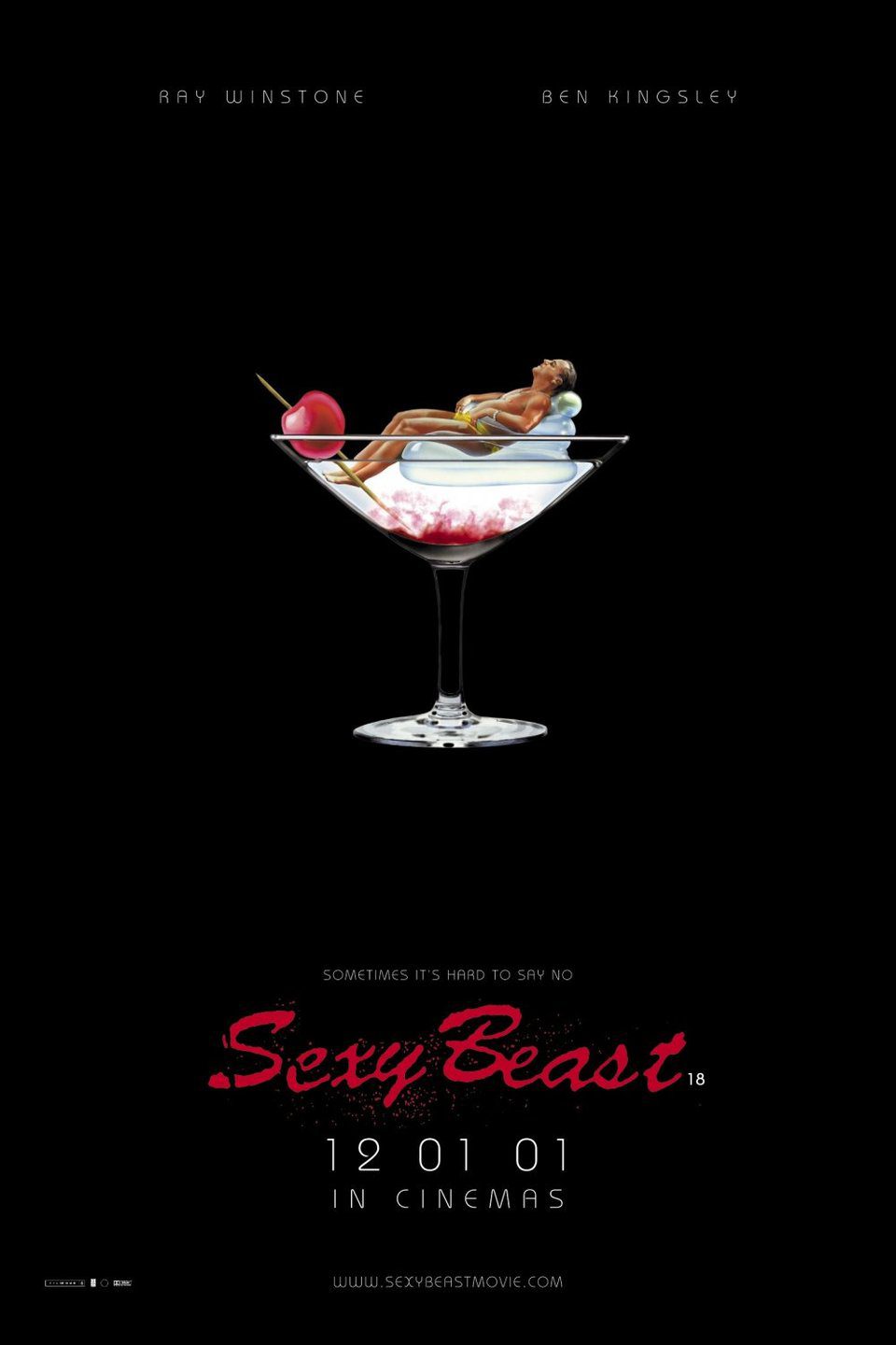 Cartel de Sexy Beast - EEUU