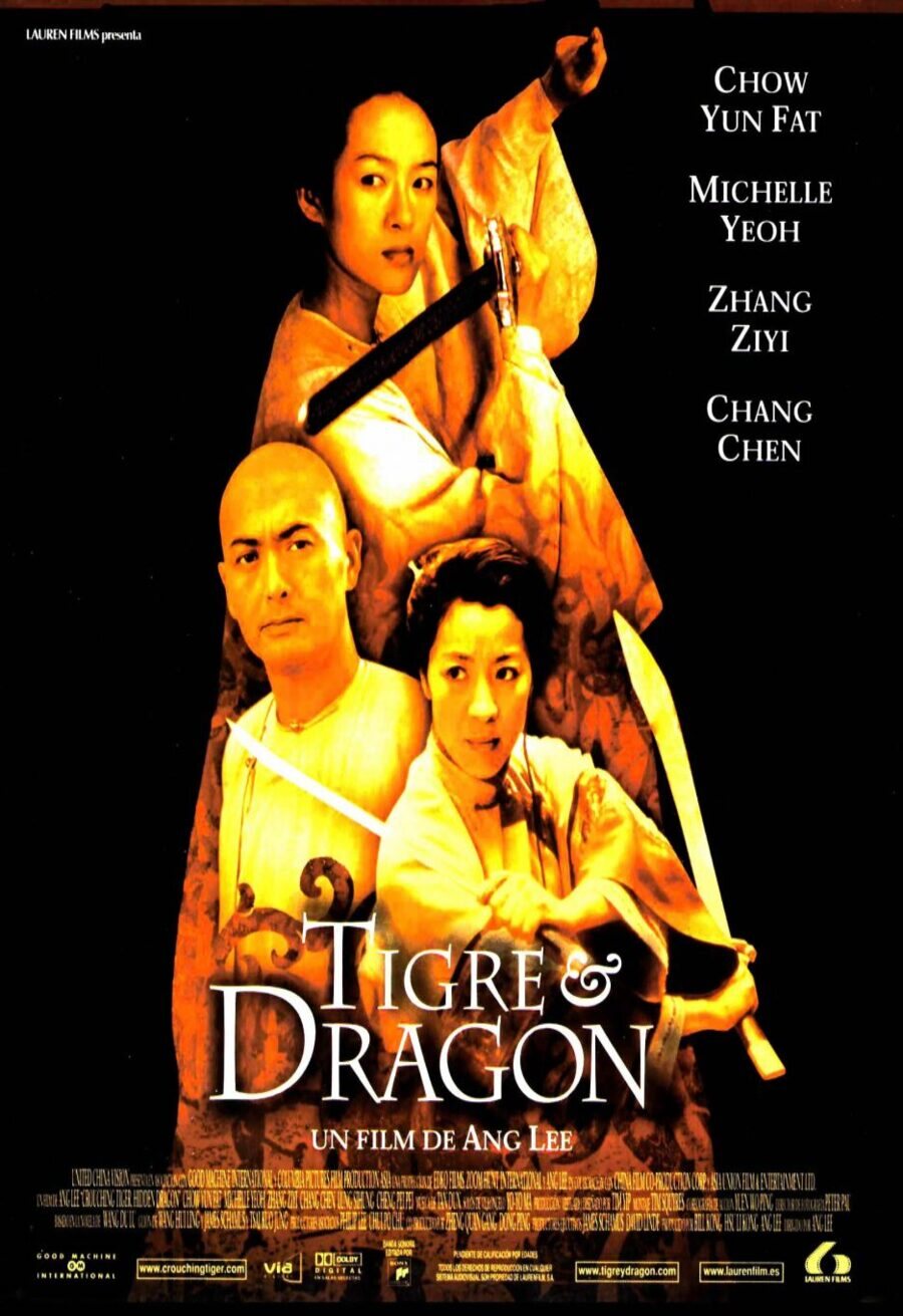 Cartel de Tigre y dragón - España