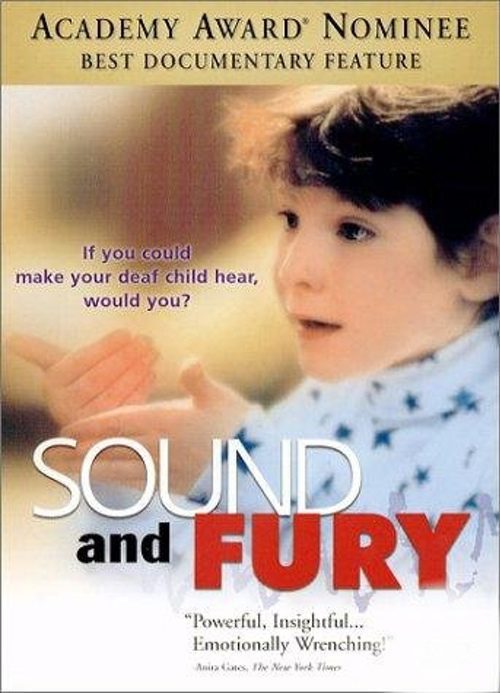 Cartel de Sound and Fury - Estados Unidos