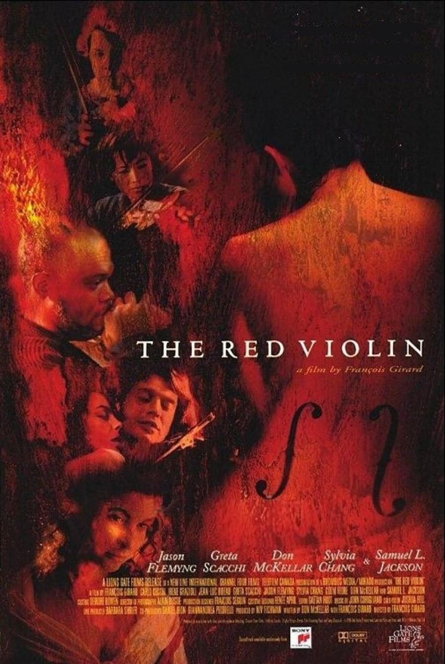 Cartel de El violín rojo - Estados Unidos
