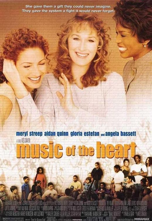 Cartel de Música del corazón - EEUU