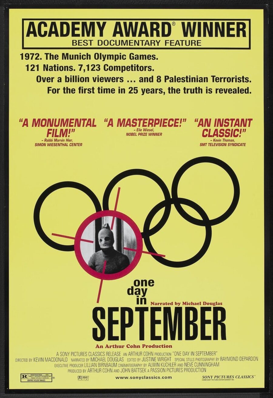 Cartel de One Day in September - Estados Unidos