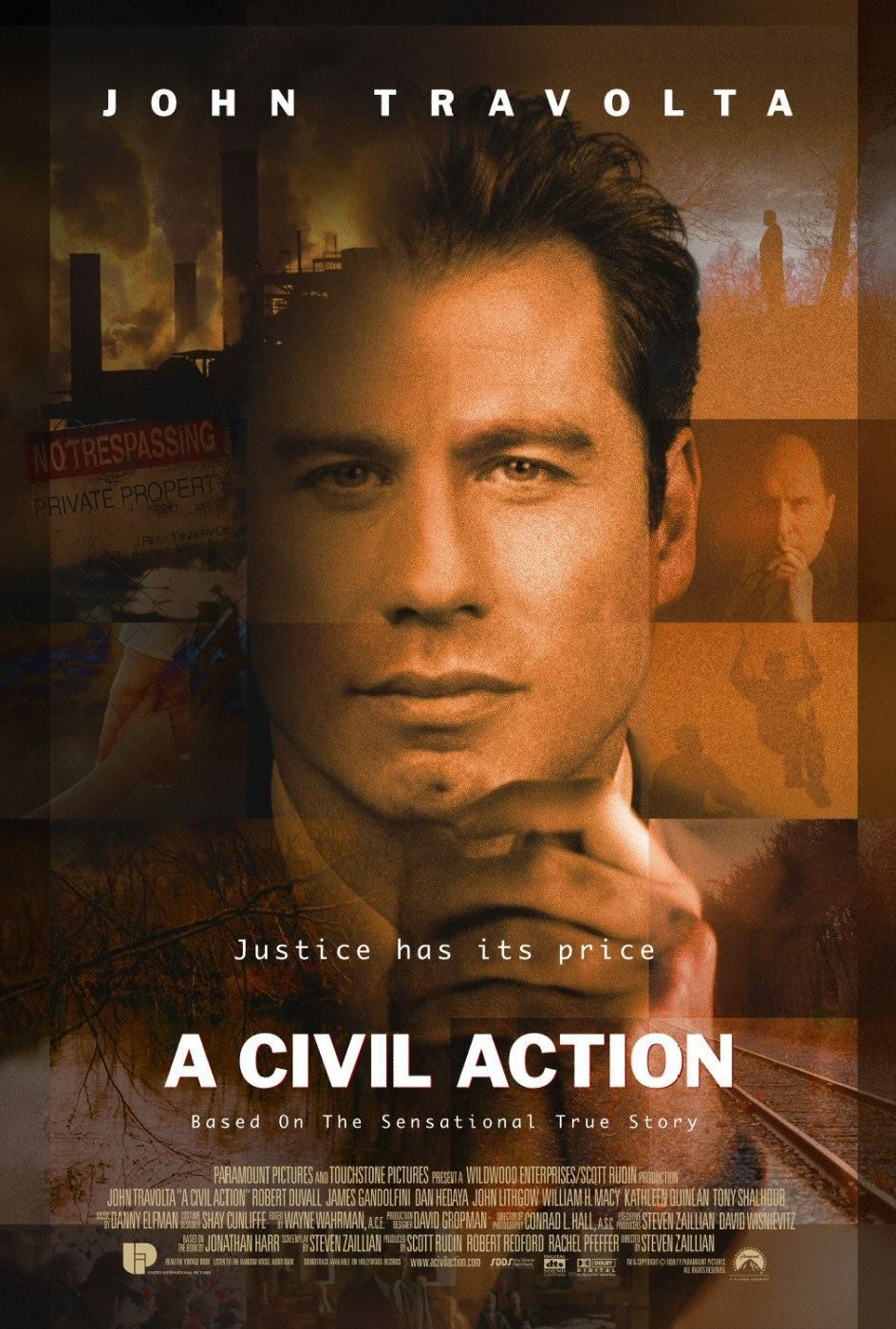 Cartel de Acción civil (A Civil Action) - EEUU