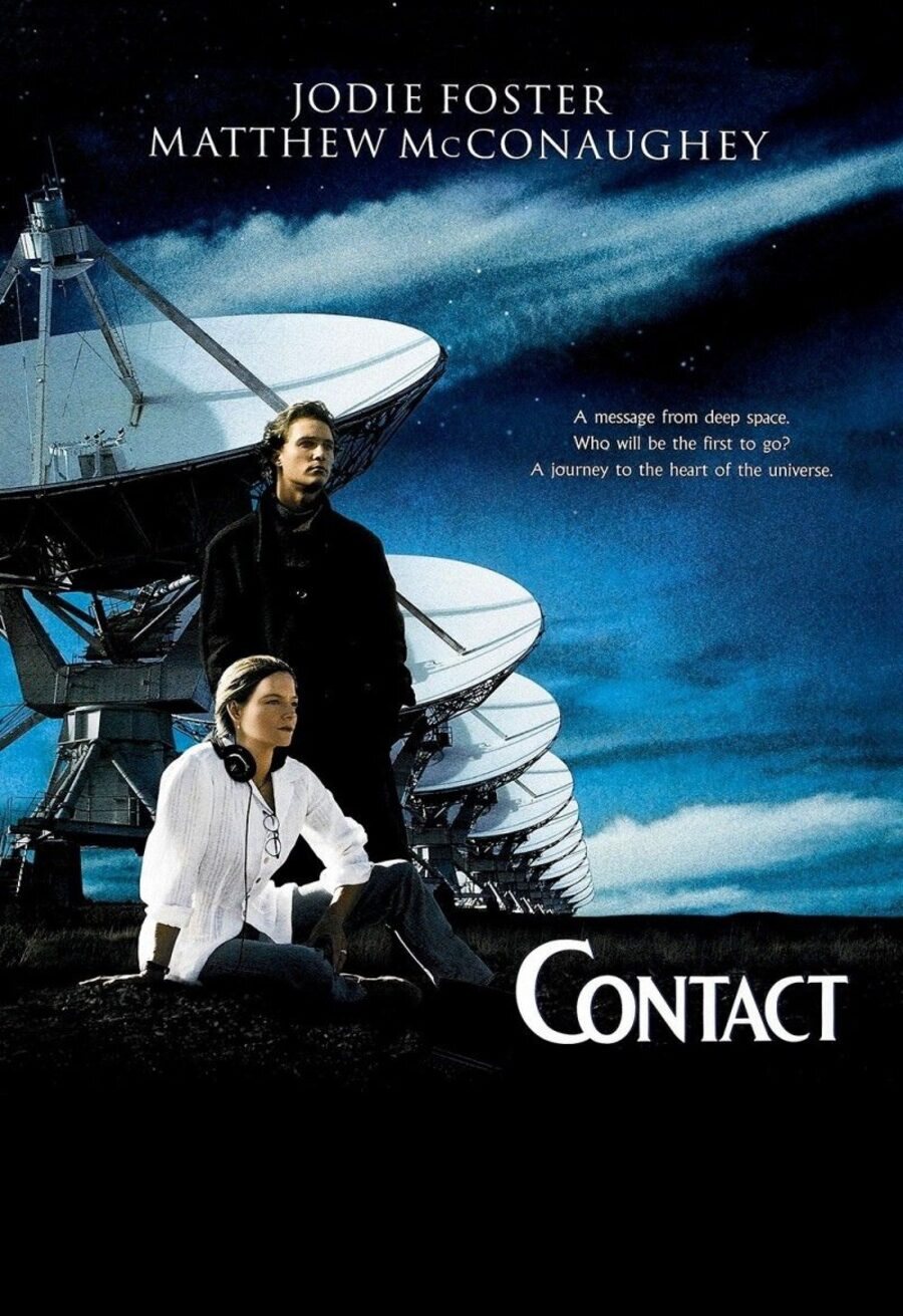 Cartel de Contact - Estados Unidos