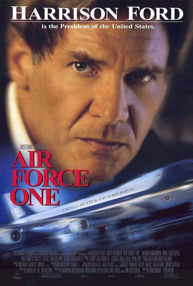 Cartel de Air Force One (El avión del presidente) - Estados Unidos