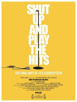Cartel de Shut Up and Play the Hits