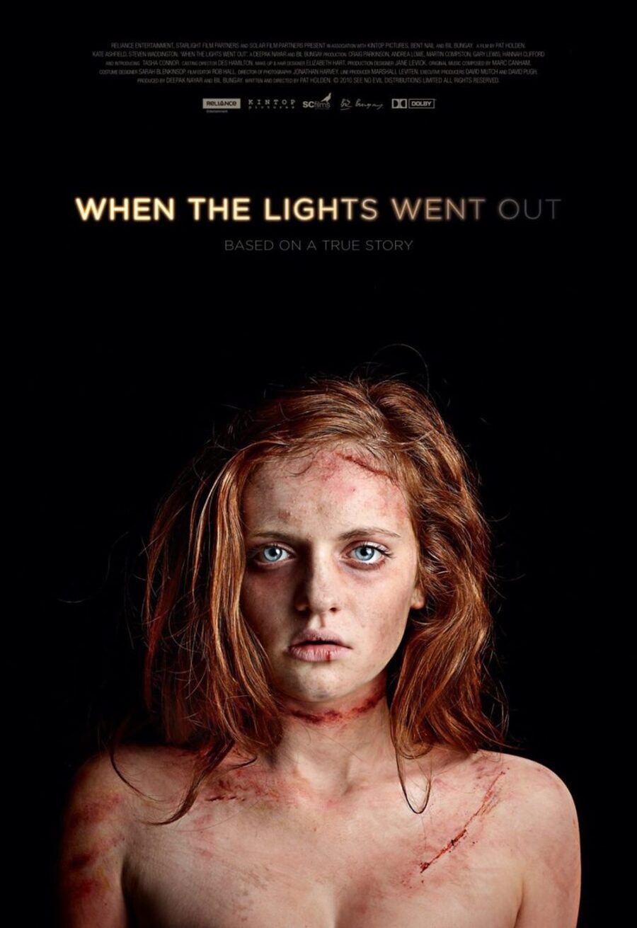 Cartel de When the Lights Went Out - Reino Unido