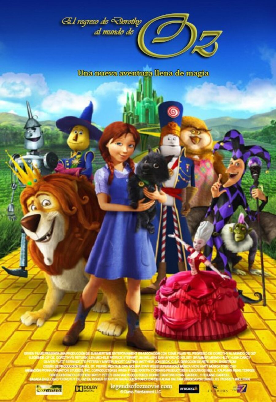 Cartel de El regreso de Dorothy al mundo de Oz - España