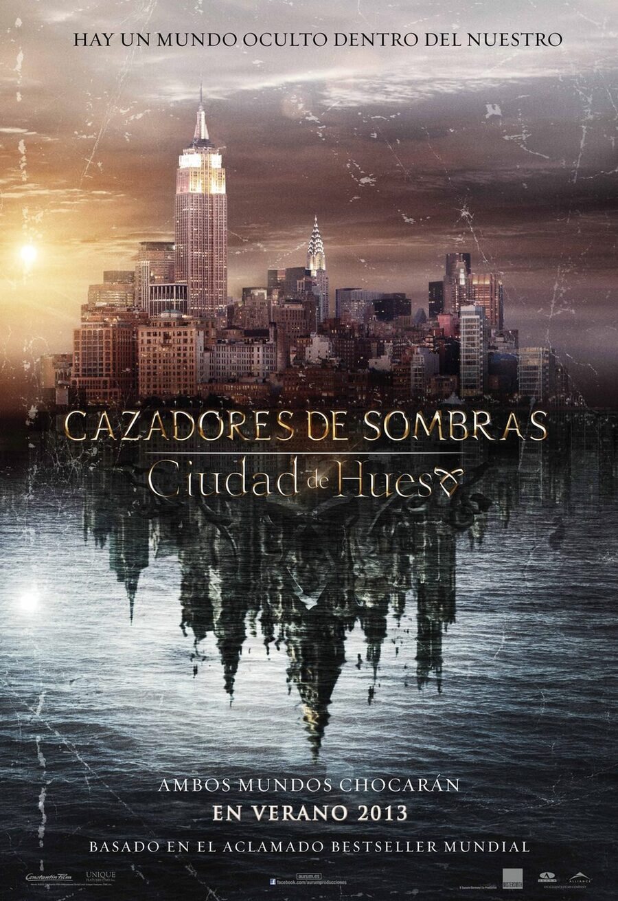 Cartel de Cazadores de Sombras: Ciudad de Hueso - Teaser España