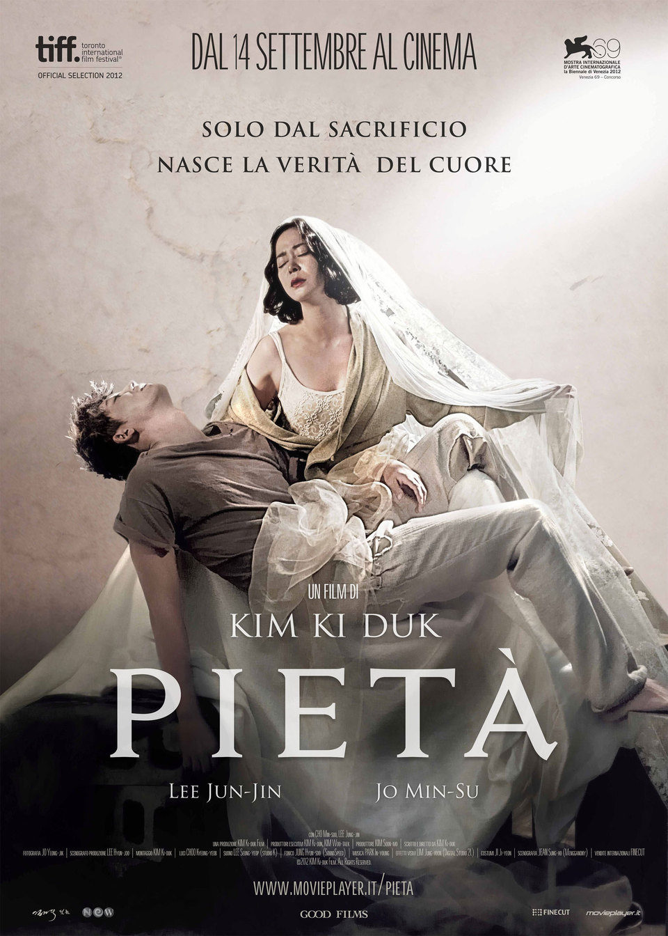 Cartel de Pietà (Piedad) - Italia