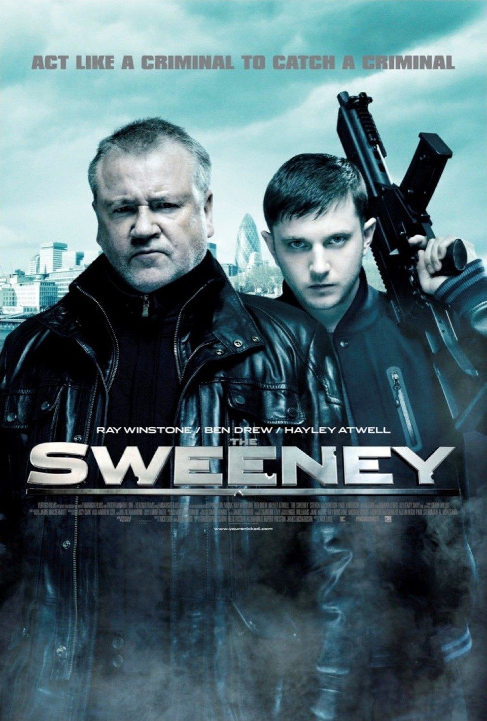 Cartel de The Sweeney - Reino Unido